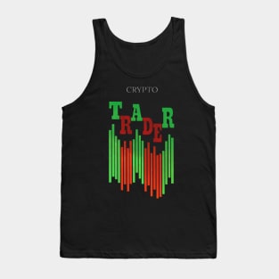 CRYPTO TRADER (CLEAN) / BLACK Tank Top